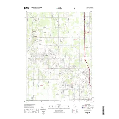 2019 Map of Flushing, 2019 Print