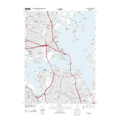 2013 Map of Flushing, 2013 Print