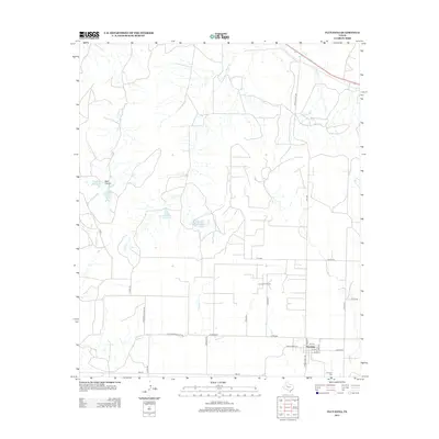 2012 Map of Fluvanna, 2012 Print