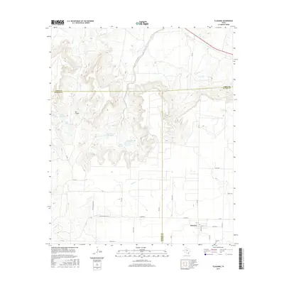 2016 Map of Fluvanna, 2016 Print