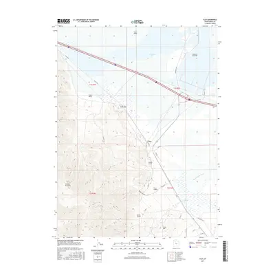 2017 Map of Flux, 2017 Print