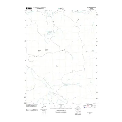 2010 Map of Fly Creek, 2010 Print
