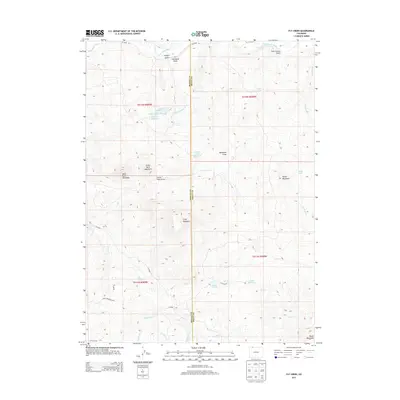 2013 Map of Fly Creek, 2013 Print