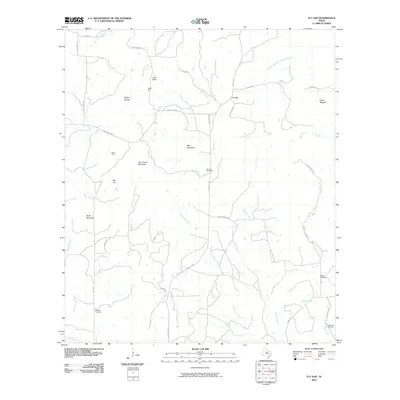 2010 Map of Fly Gap, 2010 Print