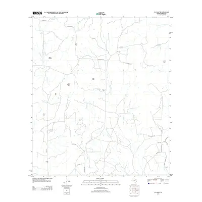 2012 Map of Fly Gap, 2012 Print