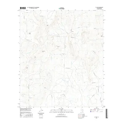 2016 Map of Fly Gap, 2016 Print