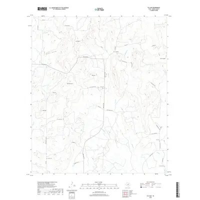 2019 Map of Fly Gap, 2019 Print
