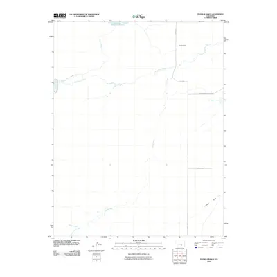 2010 Map of Flying A Ranch, 2010 Print