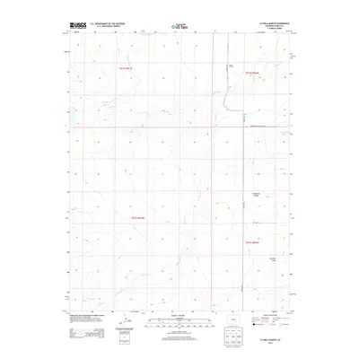 2013 Map of Flying A Ranch, 2013 Print