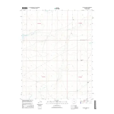 2016 Map of Flying A Ranch, 2016 Print