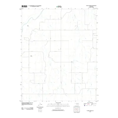 2010 Map of Flying Creek, 2010 Print