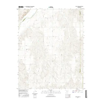 2016 Map of Flying Creek, 2016 Print