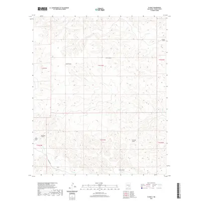 2020 Map of Flying H, 2020 Print