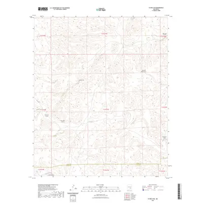 2023 Map of Flying H NE, 2023 Print