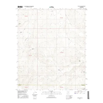 2017 Map of Flying H NW, 2017 Print