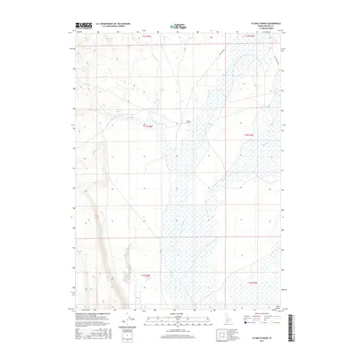 2017 Map of Flying H Ranch, 2017 Print
