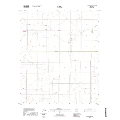 2020 Map of Flying M Ranch, 2020 Print