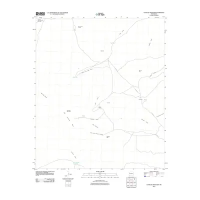 2010 Map of Flying W Mountain, 2010 Print