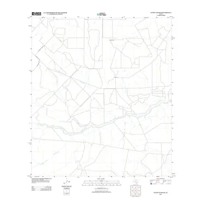 2013 Map of Flying W Ranch, 2013 Print