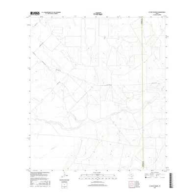 2016 Map of Flying W Ranch, 2016 Print