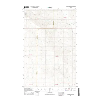 2014 Map of Flynn Creek North, 2014 Print