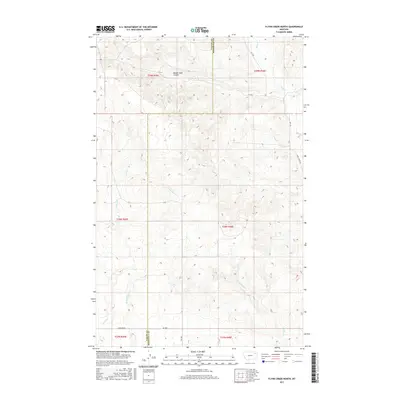 2017 Map of Flynn Creek North, 2017 Print