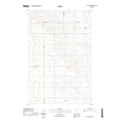 2020 Map of Flynn Creek North, 2020 Print