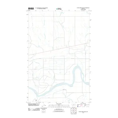 2011 Map of Flynn Creek South, 2011 Print