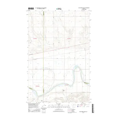 2017 Map of Flynn Creek South, 2017 Print