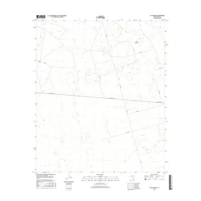 2016 Map of Flynt Ranch, 2016 Print