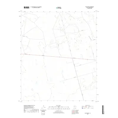 2019 Map of Flynt Ranch, 2019 Print