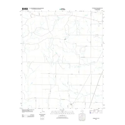 2012 Map of Foard City, 2012 Print