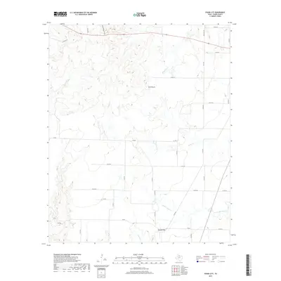 2019 Map of Foard City, 2019 Print