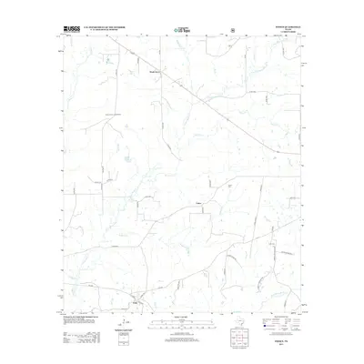 2013 Map of Fodice, 2013 Print