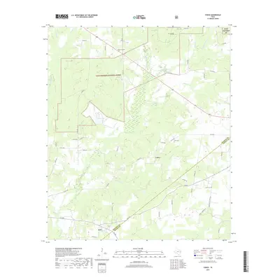 2019 Map of Fodice, 2019 Print