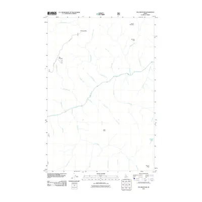 2011 Map of Fog Mountain, 2011 Print