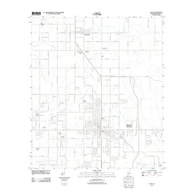 2011 Map of Foley, 2011 Print