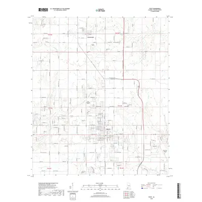 2018 Map of Foley, 2018 Print