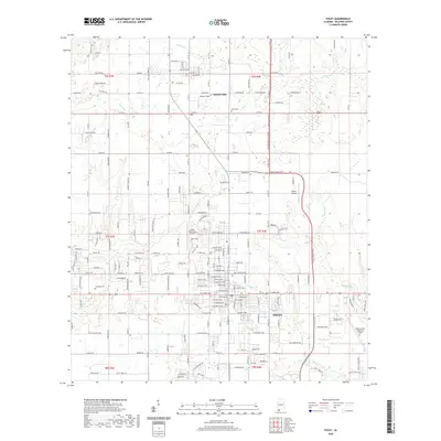 2020 Map of Foley, 2020 Print