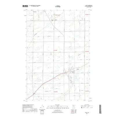 2019 Map of Foley, 2019 Print