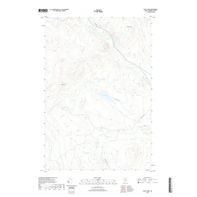 2018 Map of Foley Pond, 2018 Print