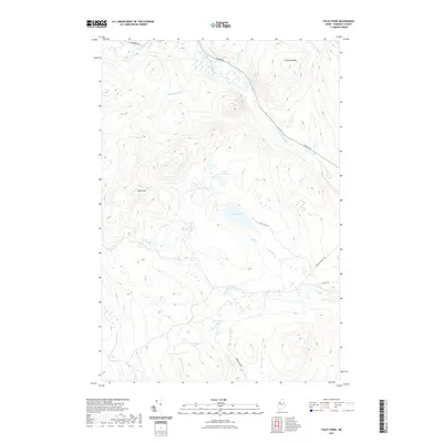 2021 Map of Foley Pond, 2021 Print