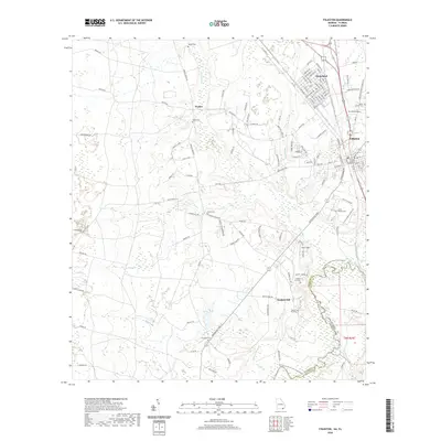 2020 Map of Folkston, 2020 Print