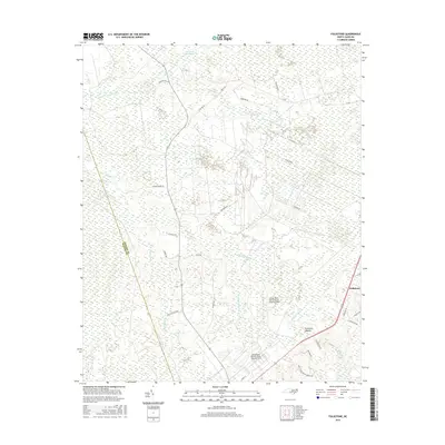2016 Map of Folkstone, 2016 Print