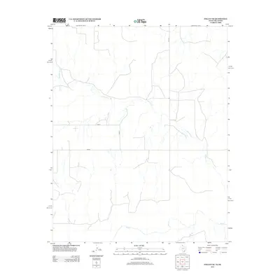 2012 Map of Follett SE, 2012 Print