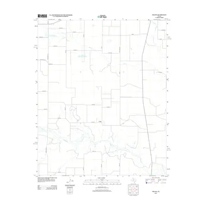 2012 Map of Folley, 2012 Print