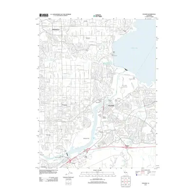 2012 Map of Folsom, 2012 Print