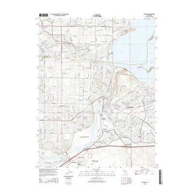 2015 Map of Folsom, 2015 Print