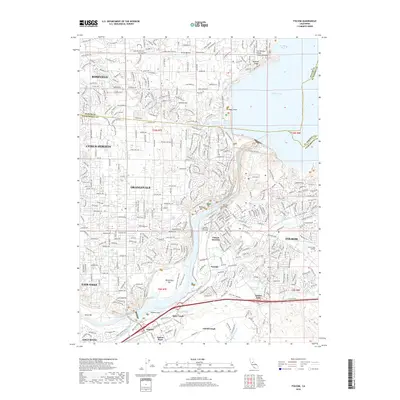 2018 Map of Folsom, 2018 Print