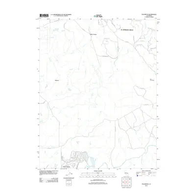 2012 Map of Folsom SE, 2012 Print